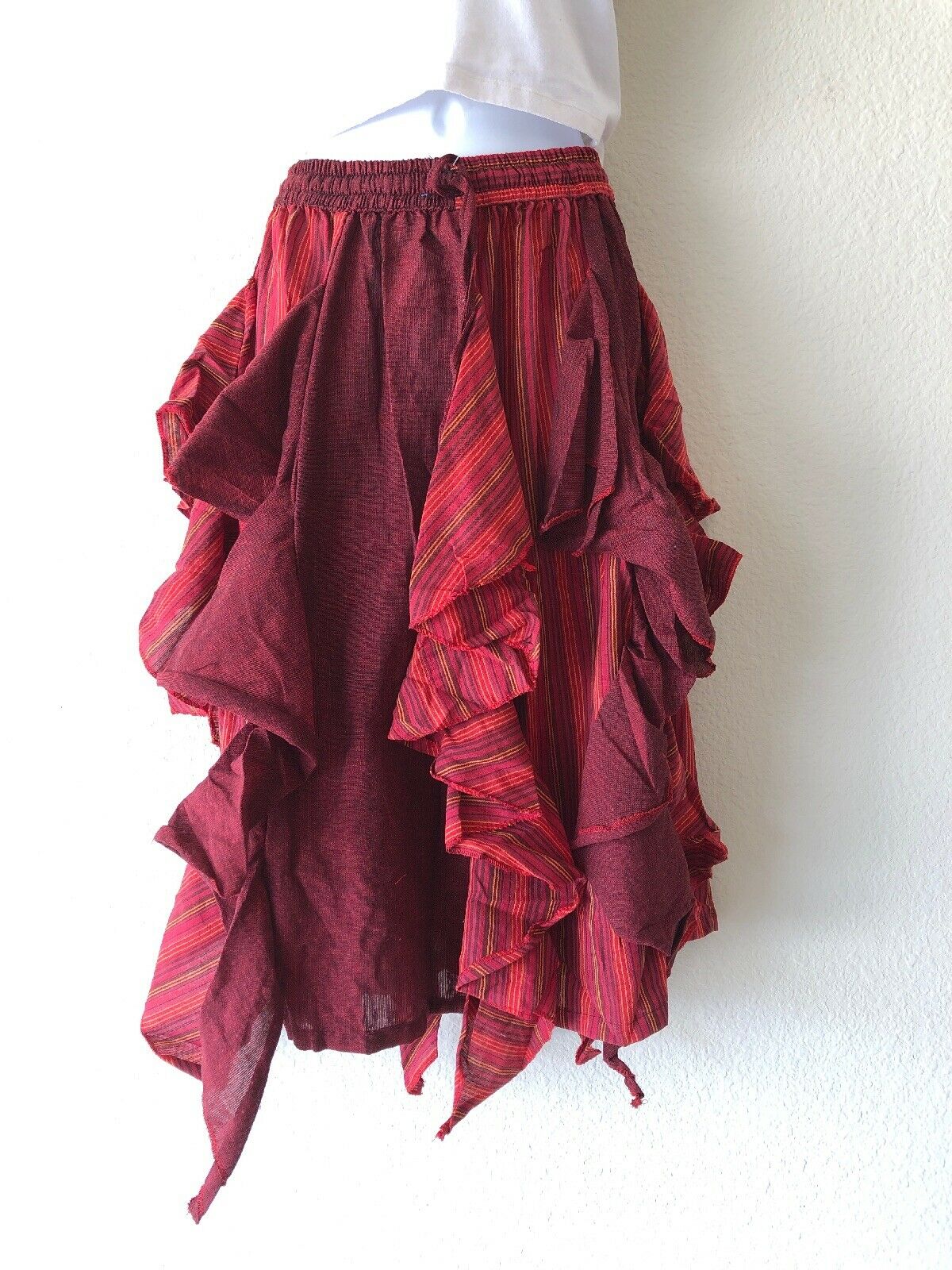 Nepali Recycled Silk Skirt — Elevāt | Silk skirt, Skirts, Scarf styles